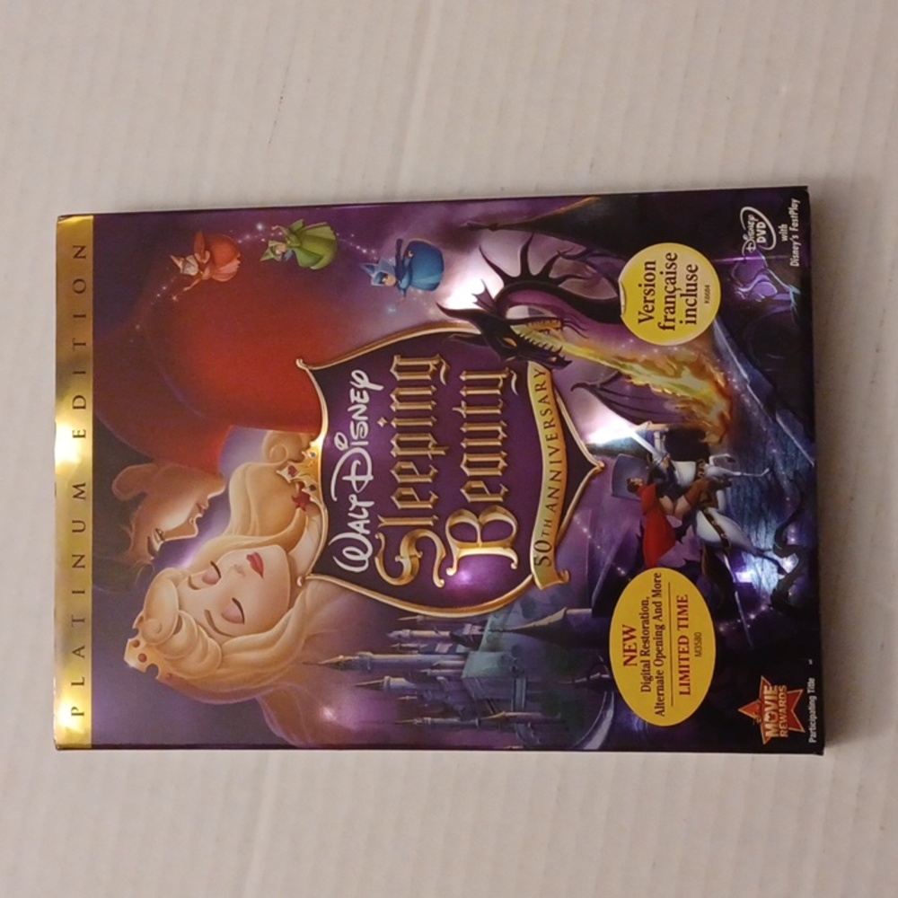 4/$80 Sleeping Beauty DVD - 2 Disc Platinum Edition